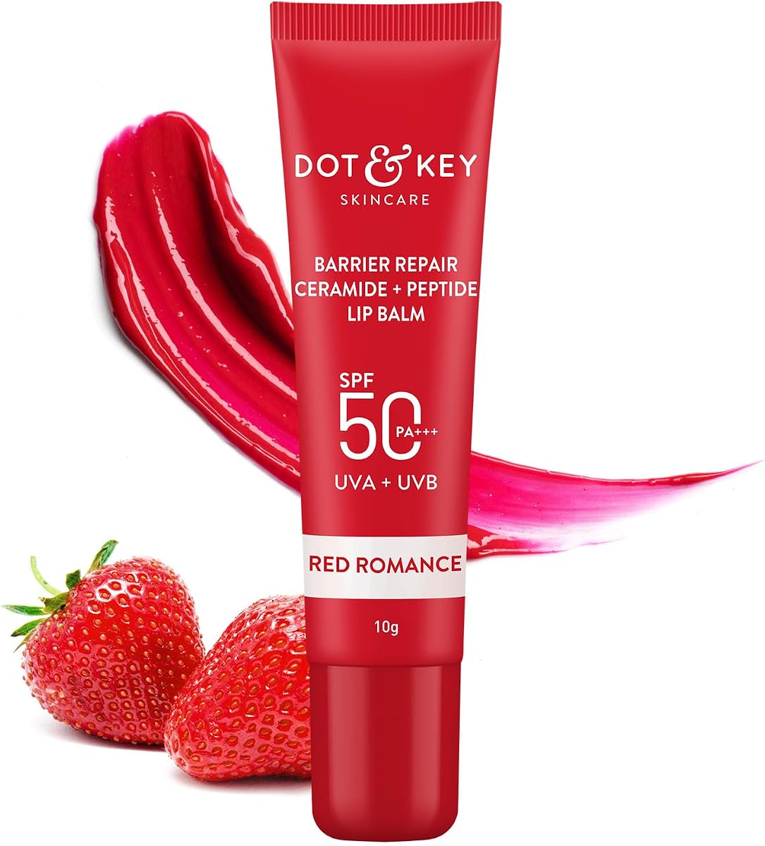 Dot & Key Ceramide & Peptide Lip Balm - SPF 50 PA+++, 10g