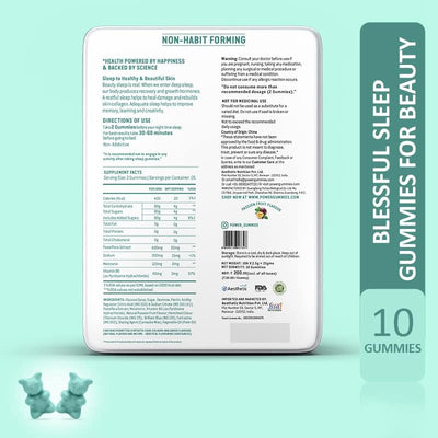 Power Gummies Beauty Supplements - Jaw Dropping Skin & Blessful Flavour, 70 Gummies - Image 7