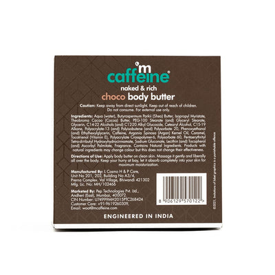 mCaffeine Naked & Rich Choco Body Butter, 100g - Image 7