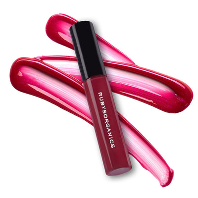 Ruby's Organics Lip Oil Gloss - Sangria, 6.5 ml