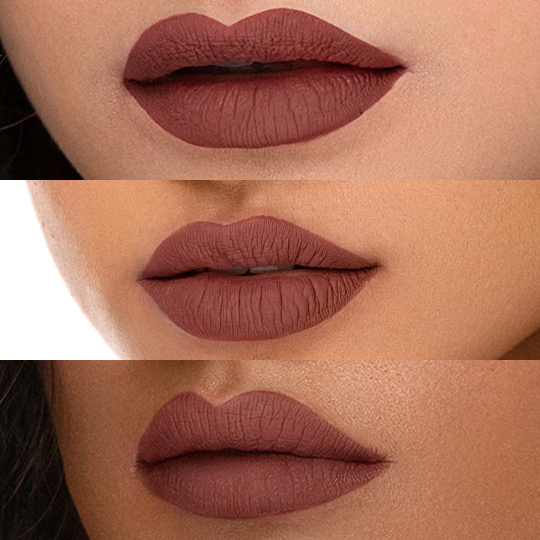 Sugar Cosmetics SUGAR Smudge Me Not Liquid Lipstick - 14 Teak Mystique - Image 4