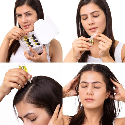 Brillaire Tea Tree & Salicylic Acid Hair Oil Shots - 8 x 6ml - Image 4