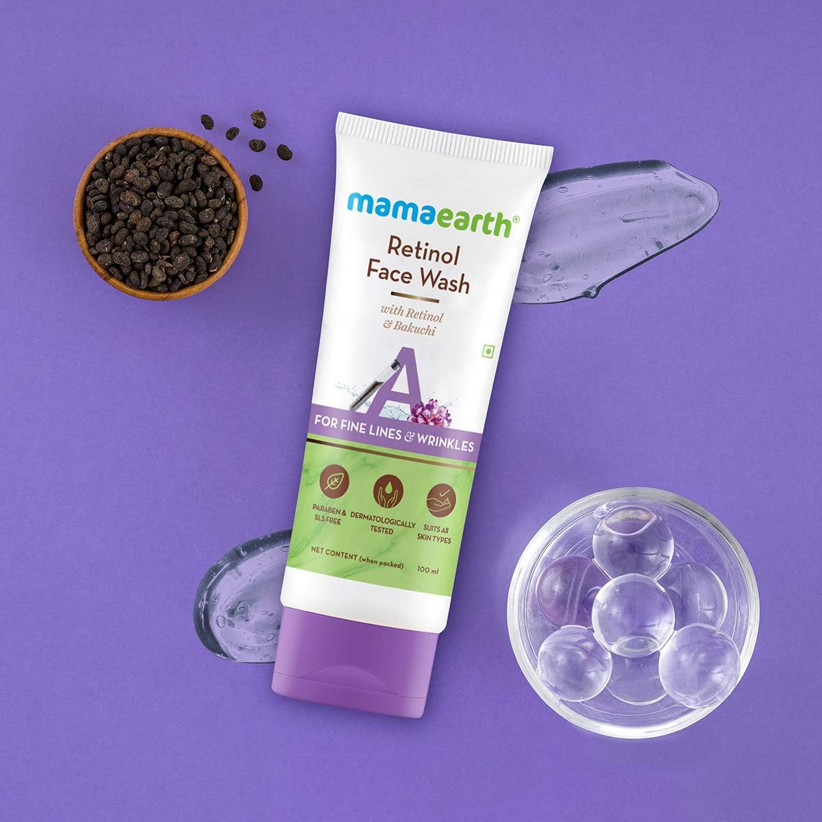 Mamaearth Retinol Face Wash - 100 ml - Image 2