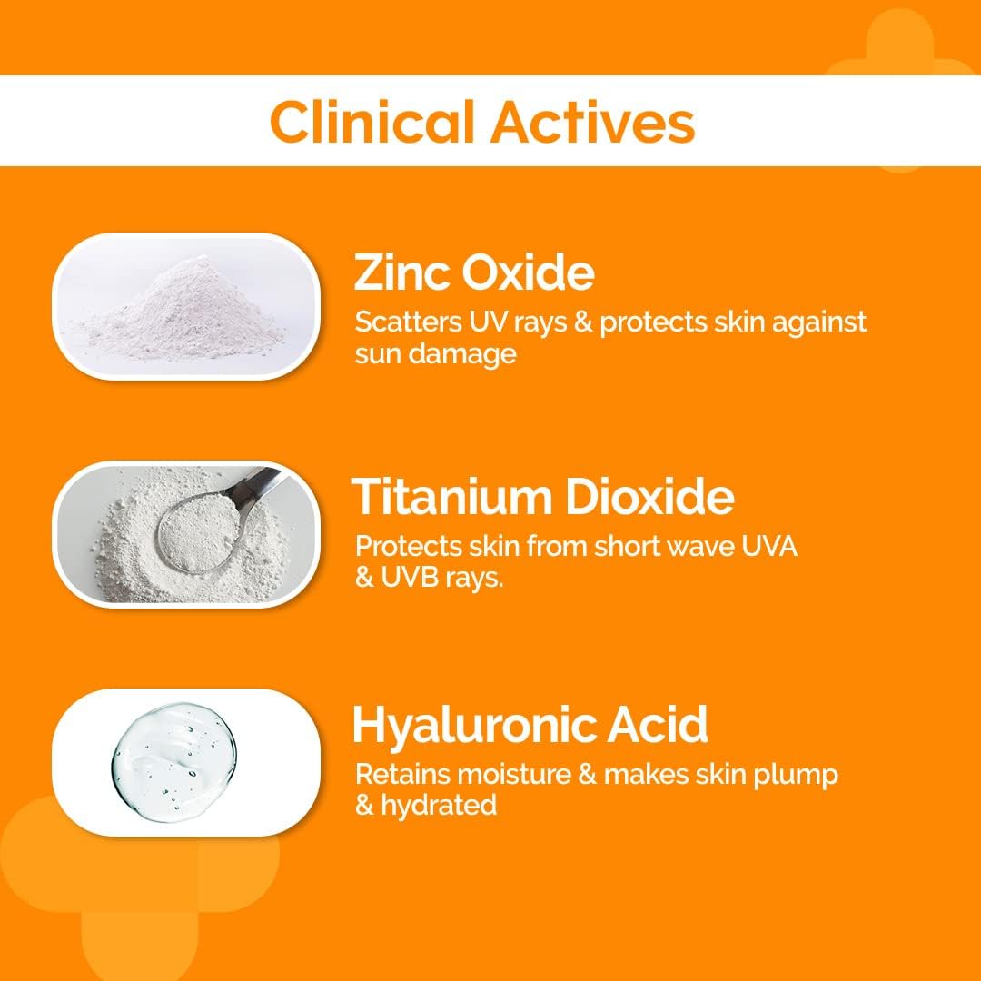 The Derma Co Hyaluronic Tinted Sunscreen Gel SPF 60 - 1% Hyaluronic Acid, 30g - Image 5