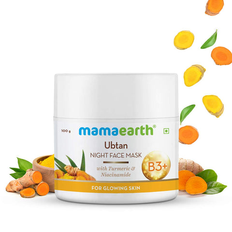 Mamaearth-ubtan Night Face Mask 100gm