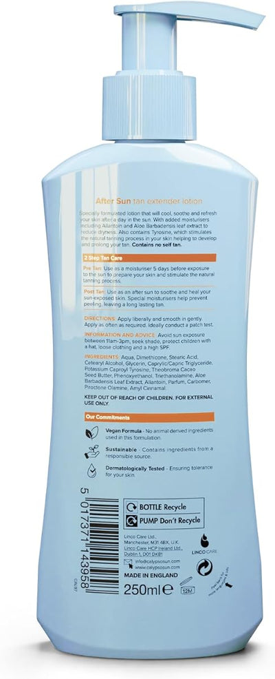 Calypso After Sun Lotion with Tan Extender - 250ml - Image 4