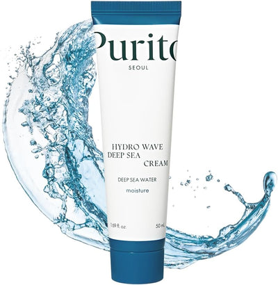Purito Hydro Wave Deep Sea Face Moisturiser Cream - 50ml - Image 2
