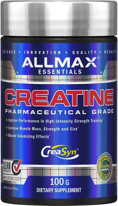 Allmax Creatine Powder - Sports Nutrition Supplement, 100g
