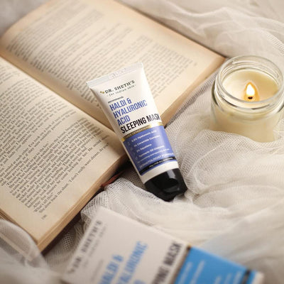 Dr. Sheth's Haldi & Hyaluronic Acid Sleeping Mask - 40g - Image 2