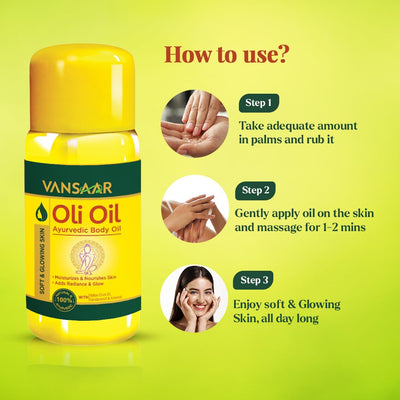 Vansaar Ayurvedic Body Oil - 500ml - Image 5