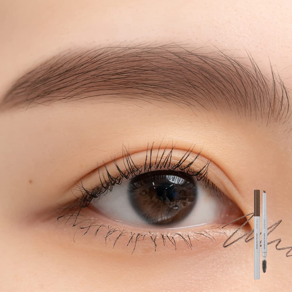 Rom&Nd Han All Flat Brow W2 Mild Woody - Colour Cosmetics - Image 2