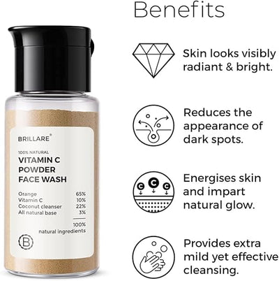 Brillaire Vitamin C Powder Face Wash - 30G - Image 5