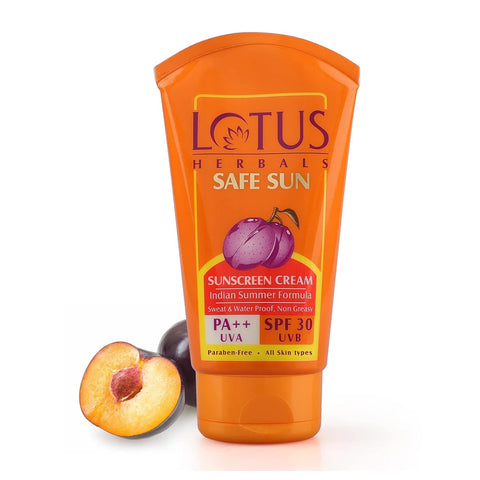 Lotus Herbal Safe Sun Sun Block Cream Pa Spf-30 - 100 Gms