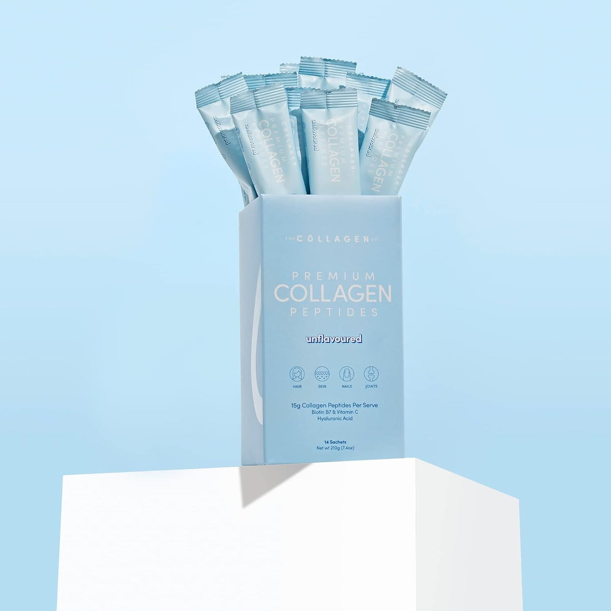 The Collagen Co Beauty Supplements - Collagen Sachets - Unflavoured 15g x 14 - Image 4