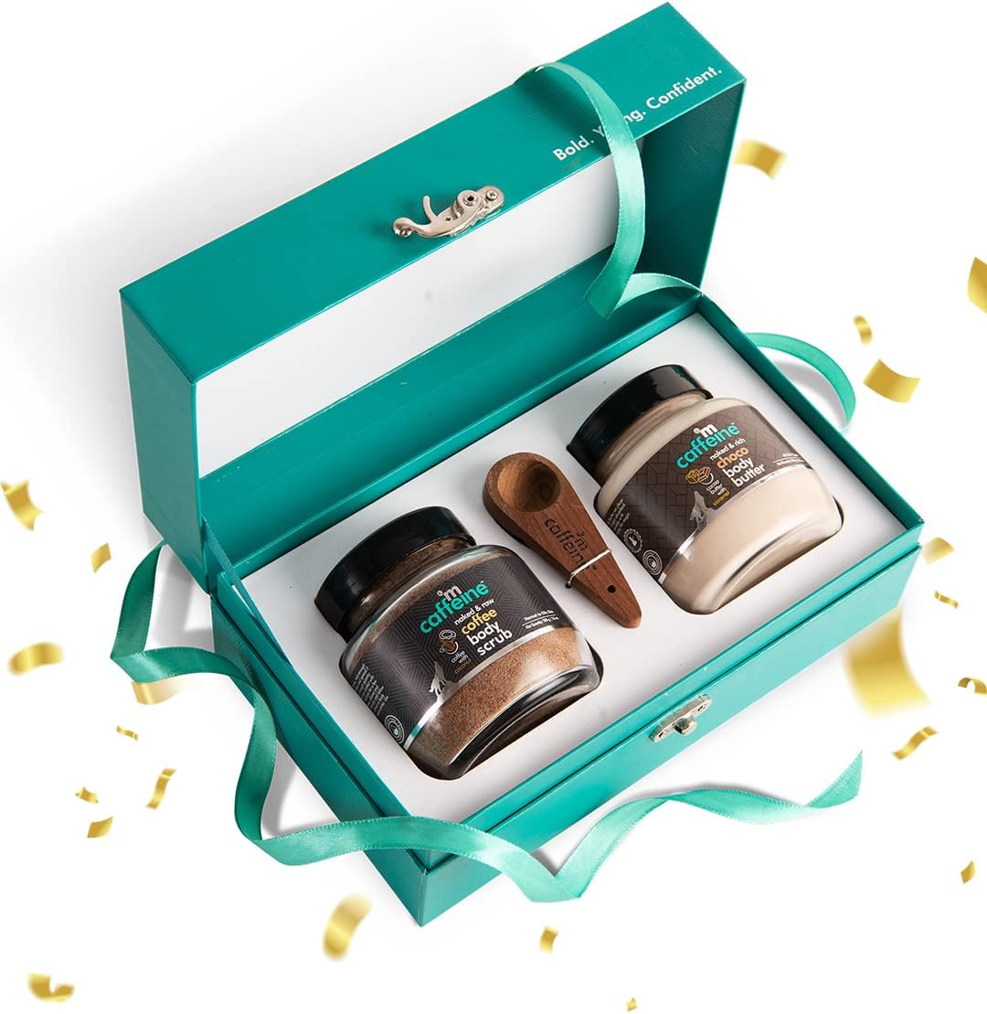 mCaffeine Be Date Ready Body Polishing Gift Kit - 350gm
