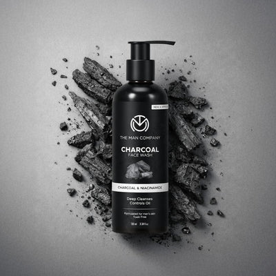 The Man Company Face Wash - Charcoal, Ylang Ylang & Argan, 100ml - Image 2