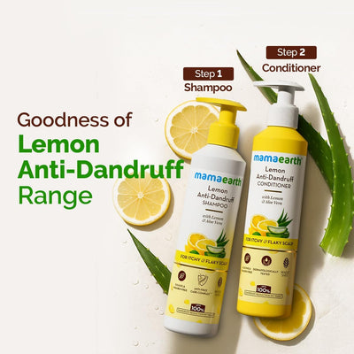 Mamaearth Lemon Anti-Dandruff Shampoo 250ml - Image 8