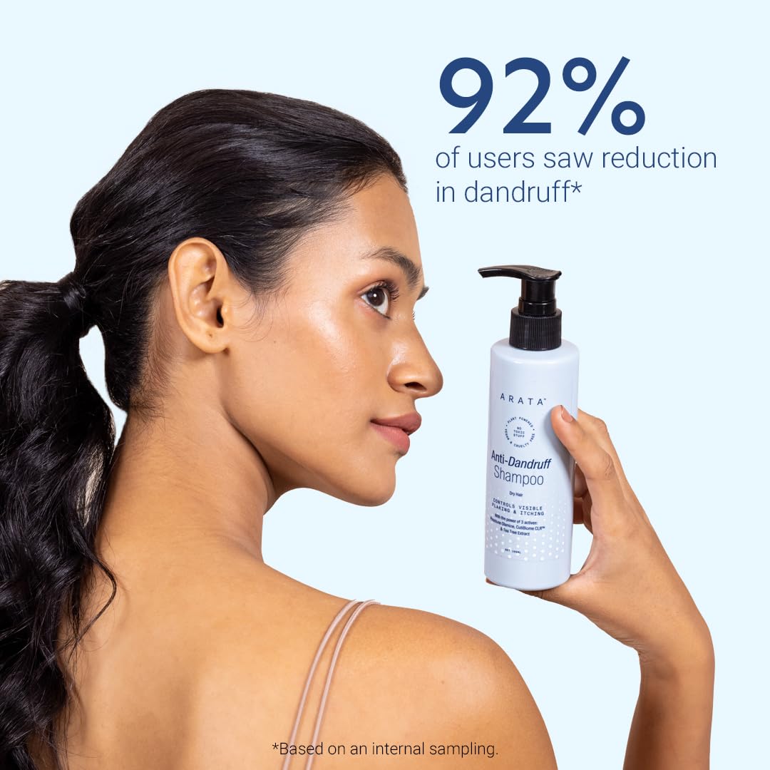 Arata Anti Dandruff Shampoo for Dry Hair - 200 ml - Image 6