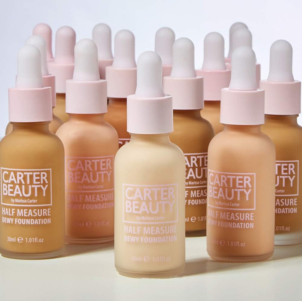 Carter Beauty Dewy Foundation, Water-Based Hydrating Formula, Meringue, 12 Shades - Image 8
