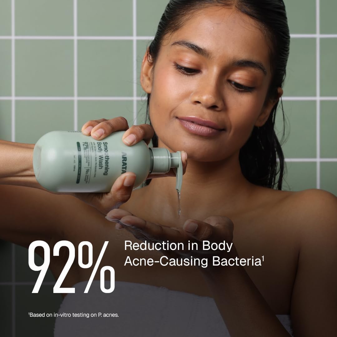 Arata 1% Salicylic Acid Exfoliating Body Wash - 300ml - Image 2