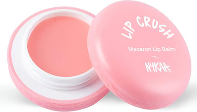 Nykaa Macaron Strawberry Lip Balm - Nourishing Colour Cosmetic, 6g - Image 4