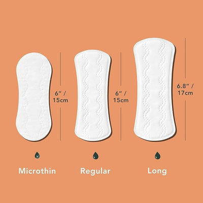 Real Organic Feminine & Intimate Care Panty Liners - Organic Cotton, Regular, 20 Pack - Image 3