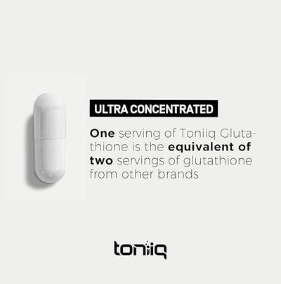 Toniiq Ultra High Strength Glutathione Capsules - 1000mg, 60 Count - Image 2