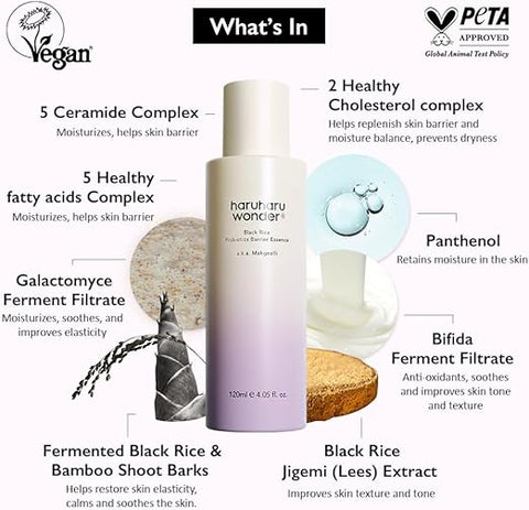 Haruharu Wonder Black Rice Probiotics Barrier Essence (30Ml)