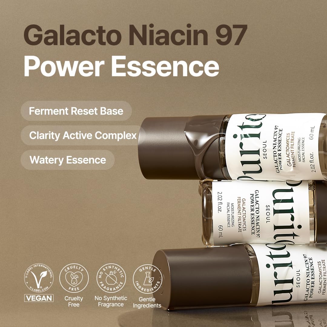 PURITO Galacto Niacin 97 Power Essence - Fermented Galactomisses & Niacinamide Formula, 60ml - Image 3