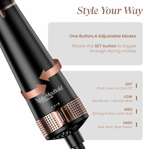 فرشاة الهواء الساخن Urban Yog MakeMeeBold