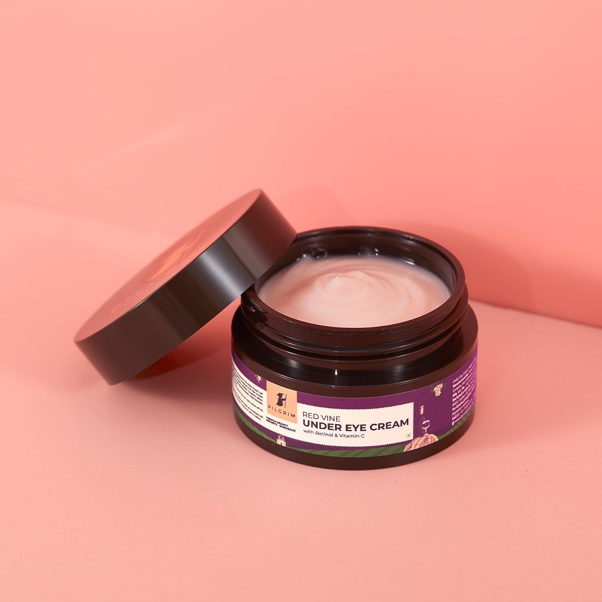 Pilgrim Red Vine Retinol & Vitamin C Under Eye Cream - 30g - Image 3