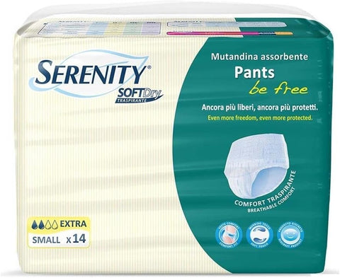 Soft Dry Pull-Up Briefs(Extra)Small-14's
