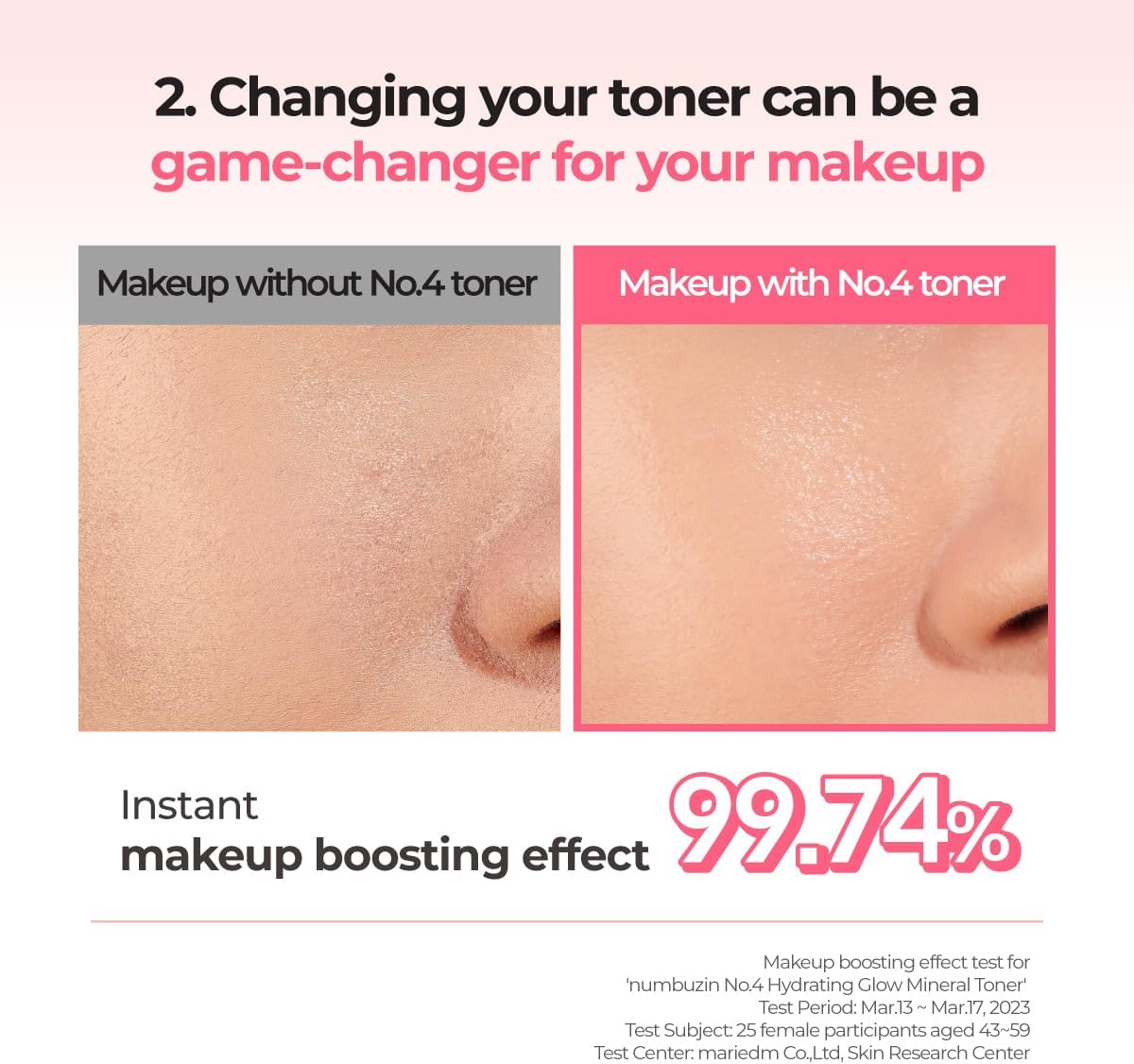 Numbuzin Hydrating Glow Mineral Toner with Thermal Water & Hyaluronic Acid - 6.76 fl.oz - Image 5