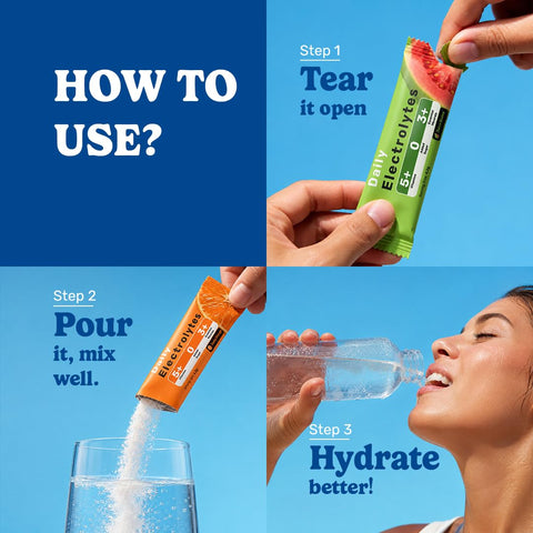 What's Up Daily Electrolytes - Punchy Lime Flavour Sachets 15