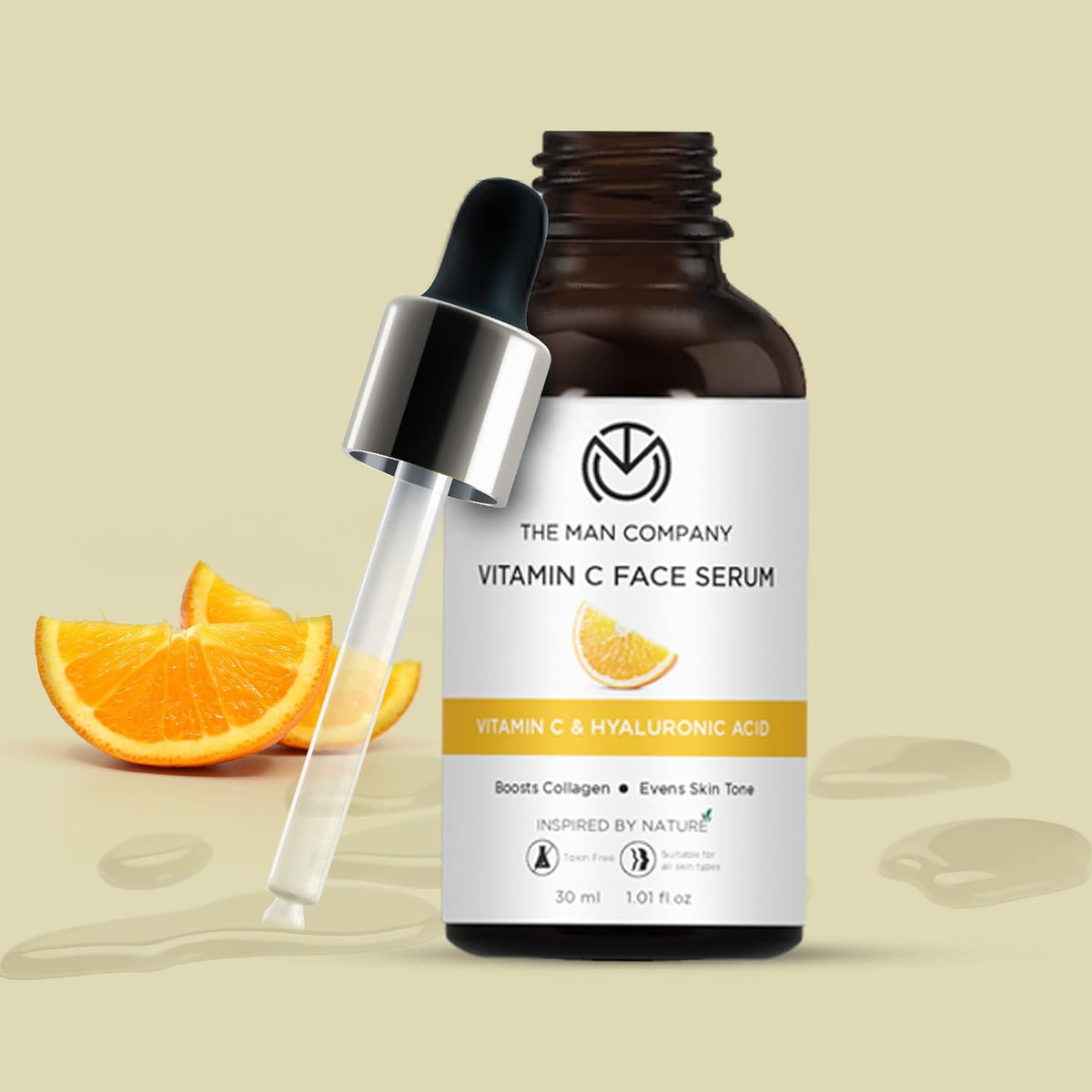 The Man Company Vitamin C Face Serum - 30ml - Image 3