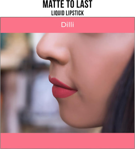 Nykaa Matte To Last ! Liquid Lipstick  Dilli  07