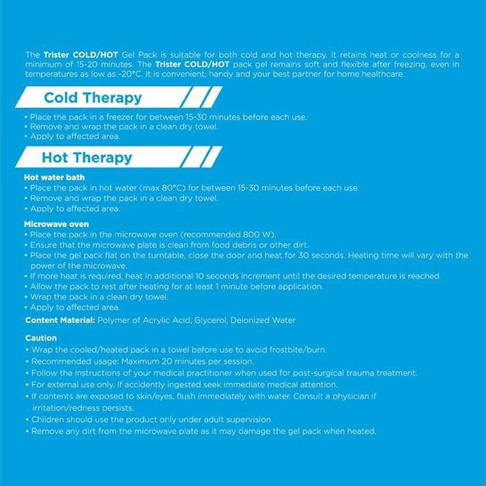 Trister Soft Cold / Hot Gel Pack Large - TS-515HC-L - Image 4