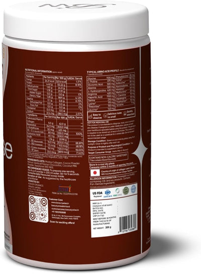 Beautywise Advanced Marine Collagen Protein Powder - Cocoa, 250g - Image 8