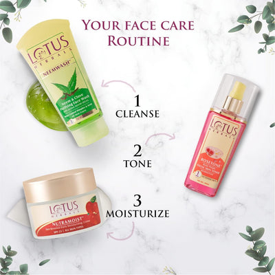 Lotus Herbals Rosetone Facial Skin Toner 100ml - Face Serum Treatment - Image 3