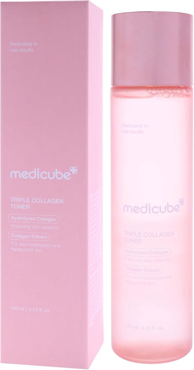 Medicube Triple Collagen Toner - Hydrating Facial Treatment, 140 ml - Image 4