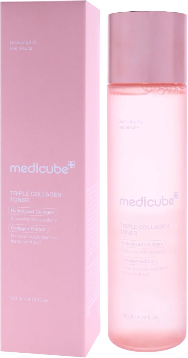 Medicube Triple Collagen Toner - Hydrating Facial Treatment, 140 ml - Image 4