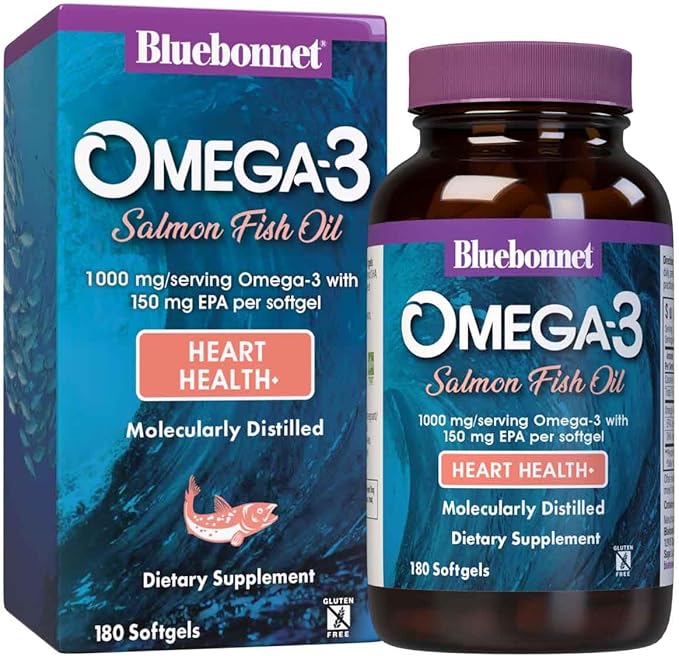 BlueBonnet Omega-3 1000 Mg Capsules - 180 Softgels