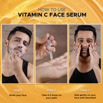 The Man Company Vitamin C Face Serum - 30ml - Image 5