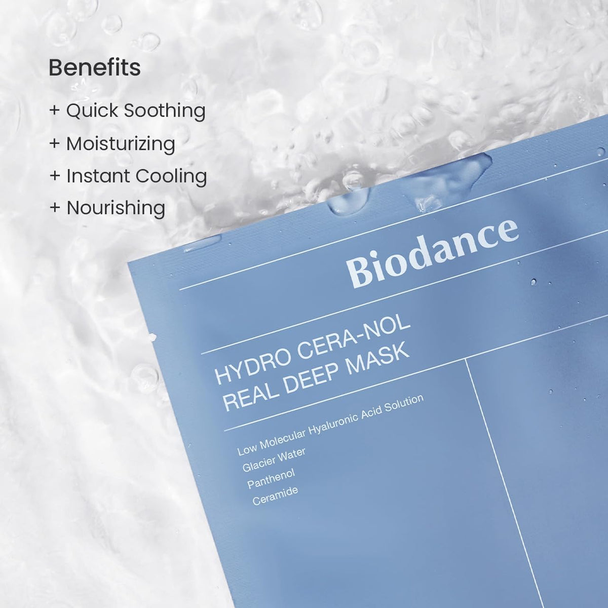 Biodance Hydro Cera-nol Real Deep Mask - 34g, 4 Pack - Image 3