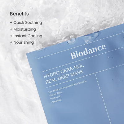 Biodance Hydro Cera-nol Real Deep Mask - 34g, 4 Pack - Image 3