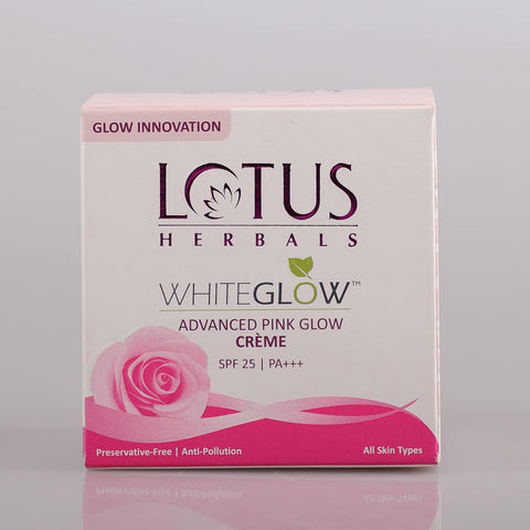 Lotus Herbal Whiteglow Advance Pink Glow Creme Spf-25 50gm