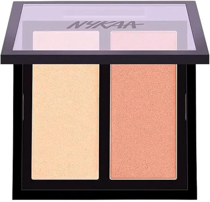 Nykaa Glow Getter Highlighting & Illuminating Duo 24K Glam, 01