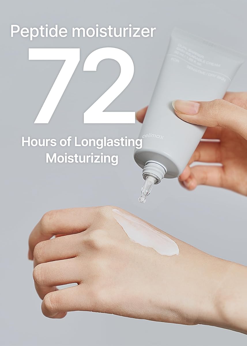 Celimax Dual Barrier Skin Wearable Cream - Long Lasting Moisturizer with Ceramides and Hyaluronic Acid, 50ml - Image 3