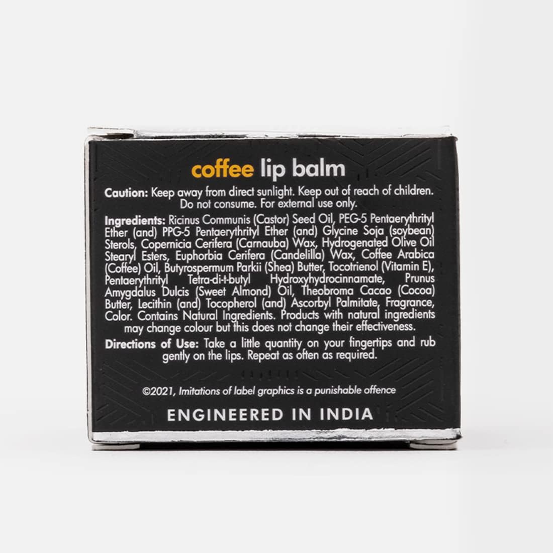 mCaffeine Coffee Lip Balm - Nourishing, 12g - Image 7