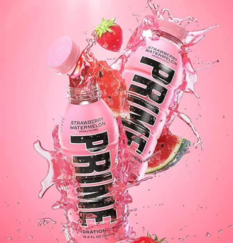 Prime hydration drink 500ml, Strawberry Watermelon